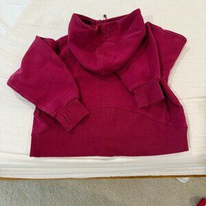 Lululemon Scuba Oversized Half-Zip Hoodie - Pink size:XS/S; used Condition